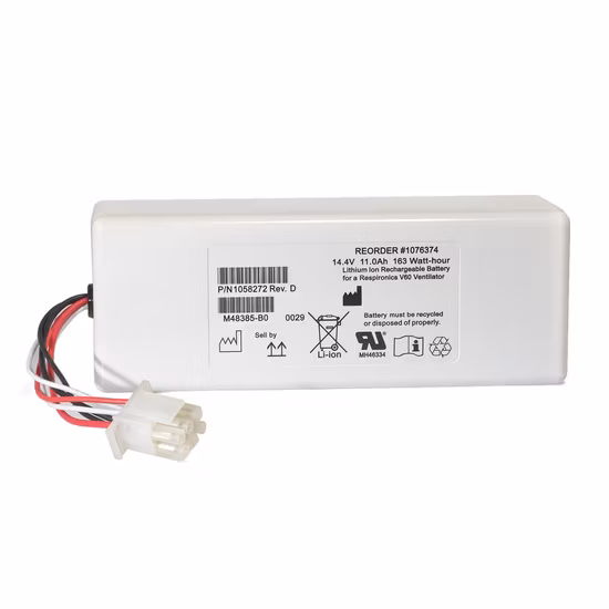 per Philips V60 V60s Respironics V60 V60s 1058272 1076374 Batteria medica